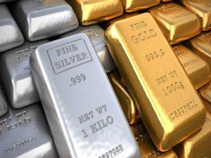 Gold and silver prices fall as the dollar strengthens