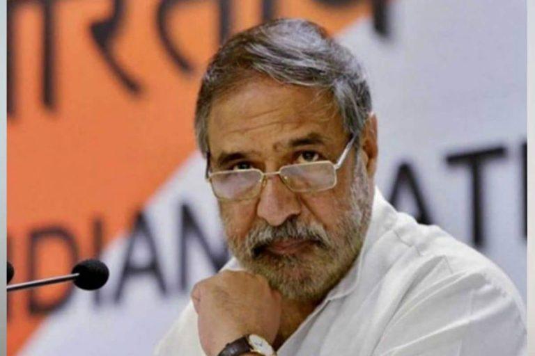 Won’t Stop Campaigning for Congress, Factionalism Hurting Us: Anand Sharma