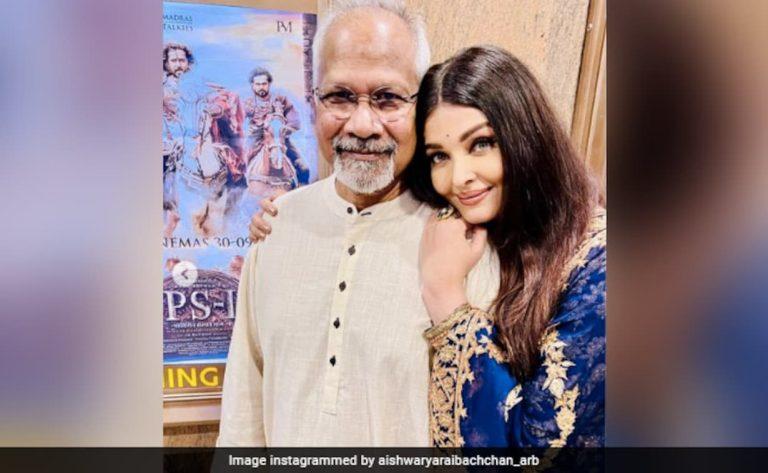 Aishwarya Rai Bachchan Shares Heartwarming Pictures With Mani Ratnam
