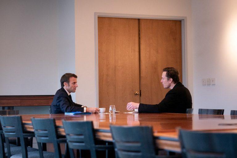 France’s Macron Discussed Twitter Content Rules In Meeting With Elon Musk