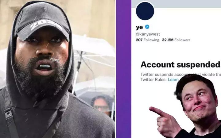 Elon Musk Suspends Kanye West’s Twitter Account Again