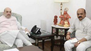 Karnataka Chief Minister Speaks To Amit Shah Ahead Of Key Meet Over Border Row With Maharashtra