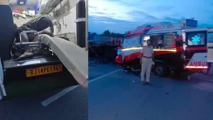 ambulance Accident In Chitradurga 4
